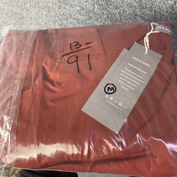 NEW Sans‎ & Sans Back Parting Off Square Neck Sleeveless Wide Leg Jumpsuit - Picture 14 of 14